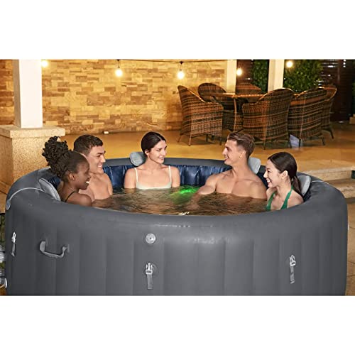 Bestway Santorini SaluSpa HydroJet Pro 5-7 Person Inflatable Hot Tub Spa
