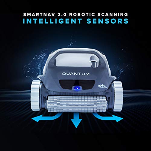 Dolphin Quantum Automatic Robotic Pool Cleaner with Extra-Large Filter Basket