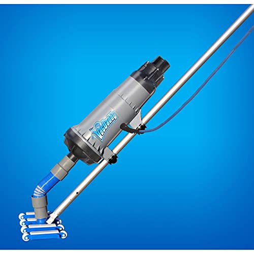 The VacDaddy Portable Pool Vacuum with NO Battery Required! Plug It in and Just Vac It
