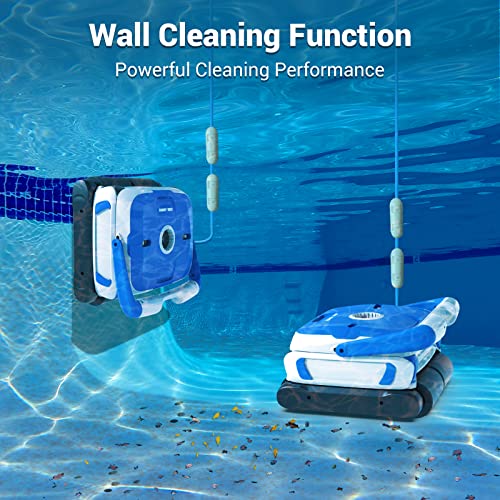 Rock&Rocker Upgraded Powerful Automatic Pool Cleaner, Robotic Pool Vacuum Cleaner