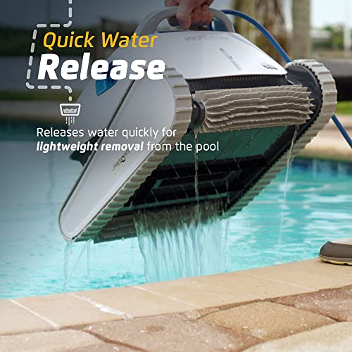 Dolphin Proteus DX4 Robotic Pool Vacuum Cleaner Wall Climbing Capability