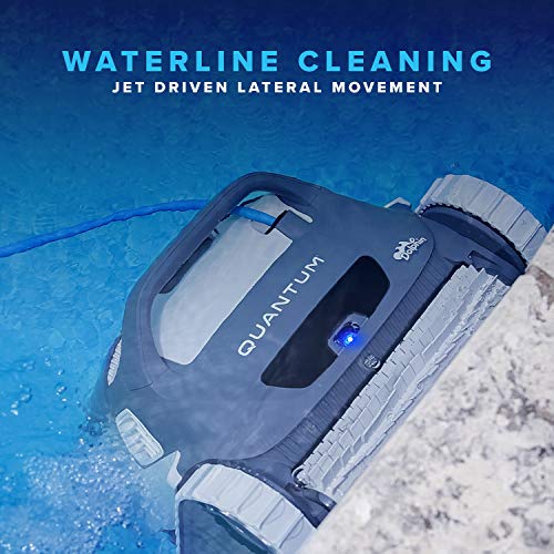 Dolphin Quantum Automatic Robotic Pool Cleaner with Extra-Large Filter Basket