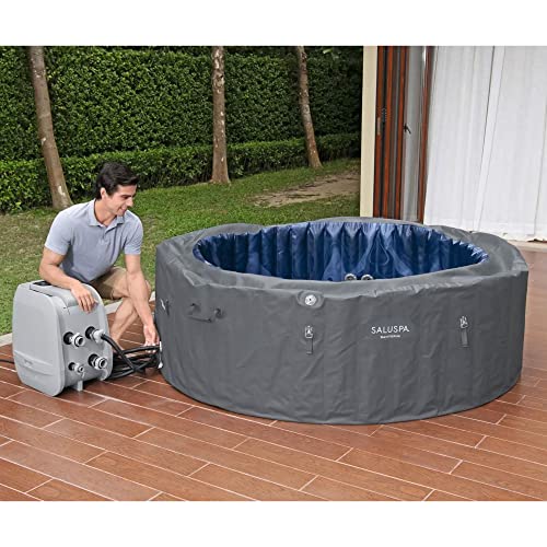 Bestway Santorini SaluSpa HydroJet Pro 5-7 Person Inflatable Hot Tub Spa