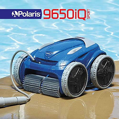 Polaris 9650iQ Sport Robotic Cleaner, Automatic Vacuum for InGround Pools up to 60ft