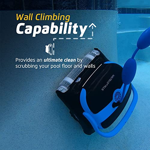 Dolphin Nautilus CC Plus Robotic Pool Vacuum Cleaner with Universal Caddy