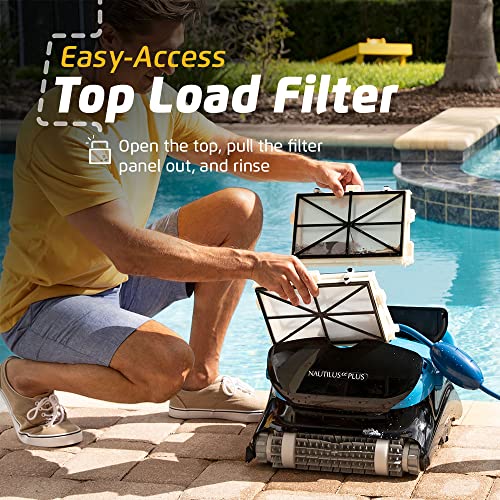 Dolphin Nautilus CC Plus Robotic Pool Vacuum Cleaner with Ultra-Fine Filters