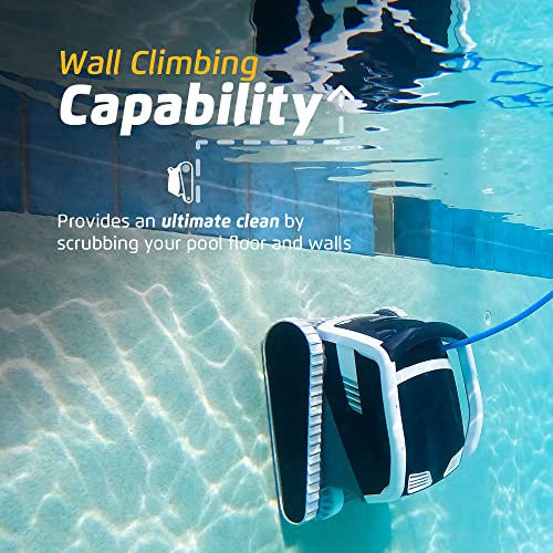 Dolphin Explorer E70 Robotic Pool Vacuum Cleaner with Wi-Fi Control & Universal Caddy