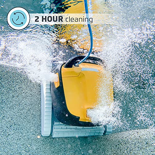 Dolphin Triton PS Robotic Pool Vacuum Cleaner with Universal Caddy and Classic