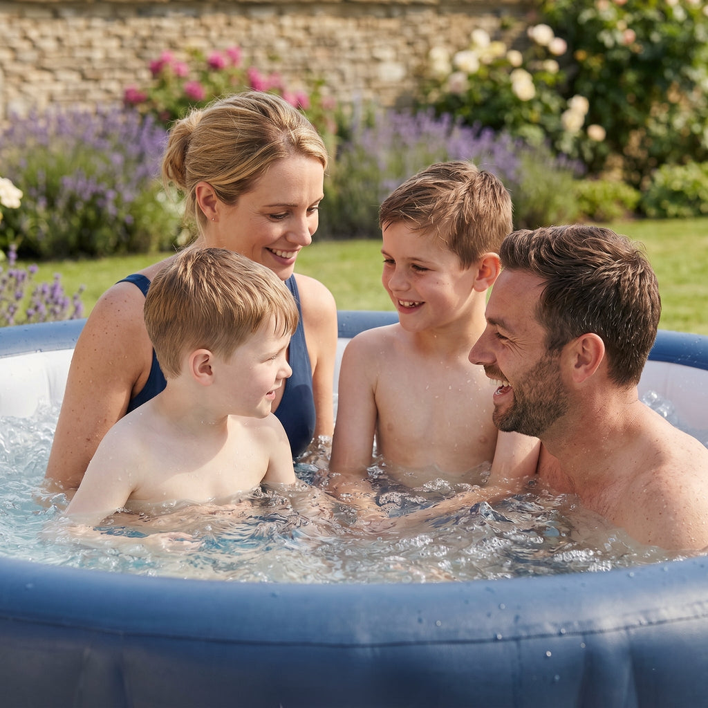 Atlantic | 4/6-Person Inflatable Hot Tub | Integrated Heater | ETL