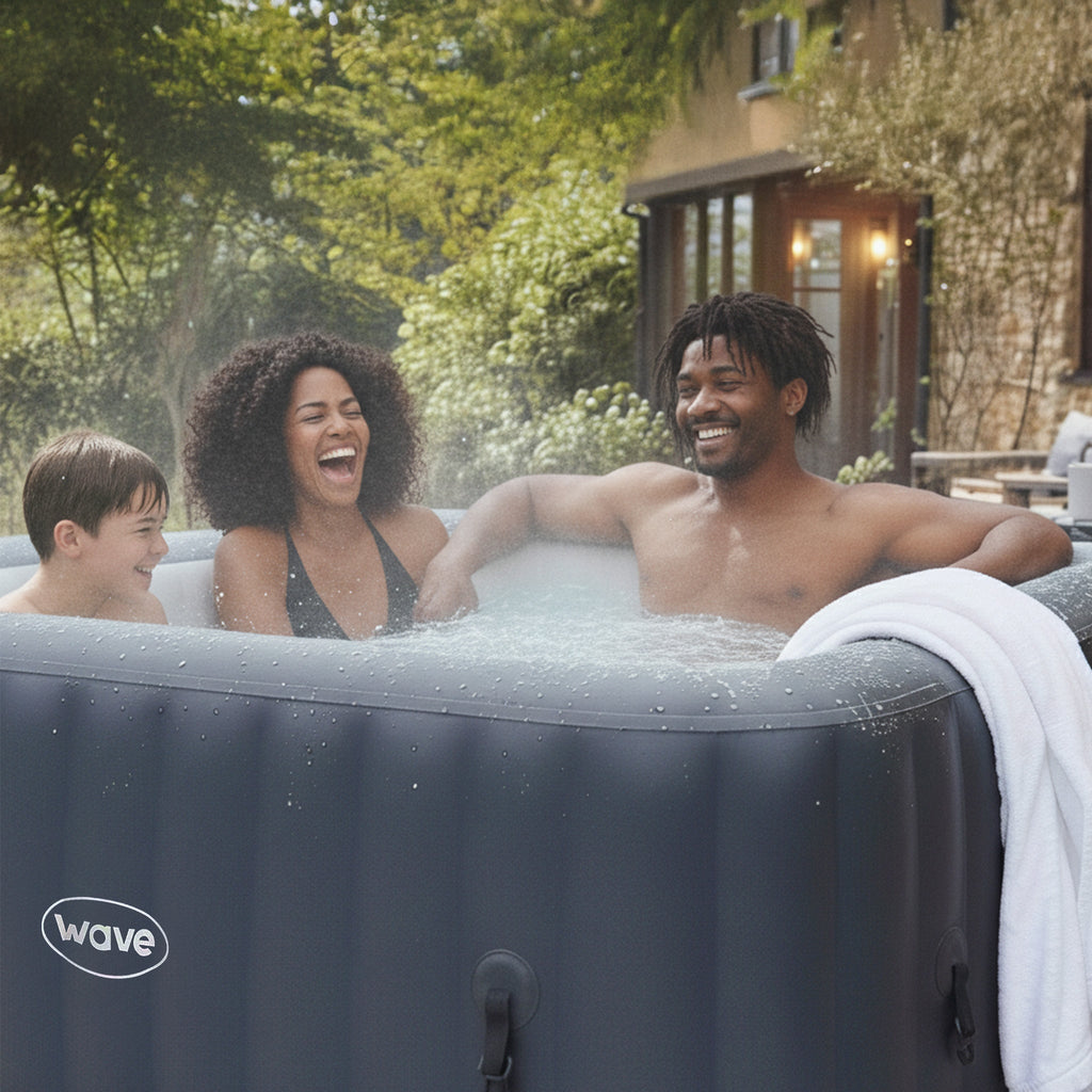 Pacific | 4/6-Person Inflatable Hot Tub | Integrated Heater | ETL