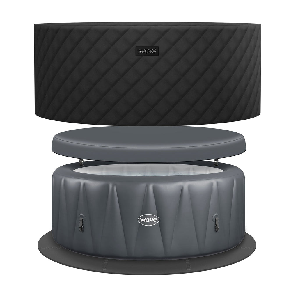 Atlantic | 4/6-Person Inflatable Hot Tub | Integrated Heater | ETL